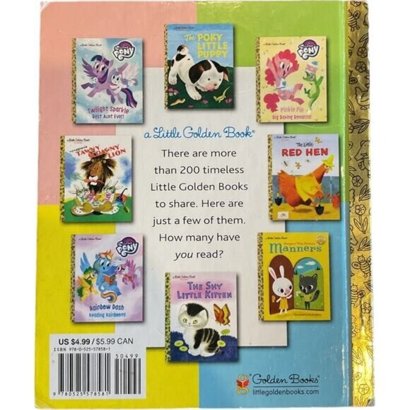 My Little Pony "An Egg-Cellent Costume Party" Little Golden Book - Picture 2 of 2